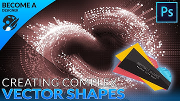 Creating Complex Vector Shapes - #19 Adobe Photoshop Design Tutorial Series