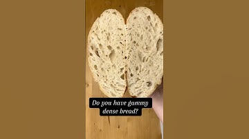 Dense gummy sourdough? Here’s how to fix it! #SourdoughForBeginners ￼