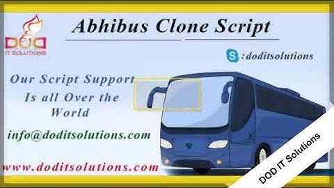 Abhibus Clone Script | Online Bus Booking Script | Abhibus Php Clone