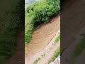 Huge landslides caught on camera| #landslide , #flood, #disaster, #shorts