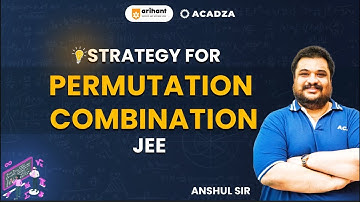 Strategy for Permutation & Combination by Anshul Singhal Sir #jeetricks #jeehacks #Arihantbooks