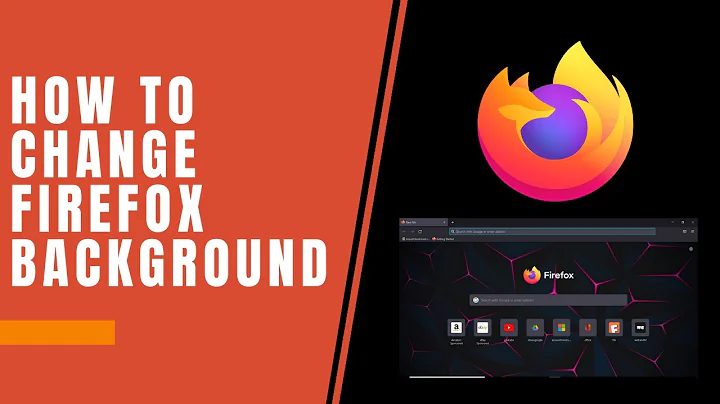 How to change Firefox Background | Windows and Mac 2022