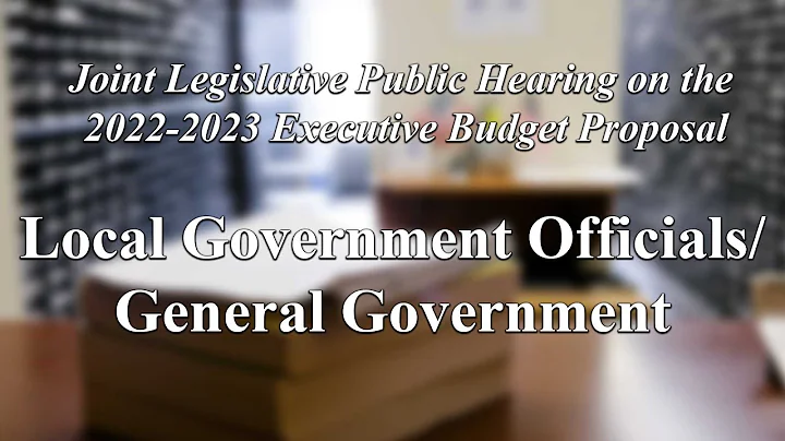 Local Government - 2022 New York State Budget Hearing - DayDayNews