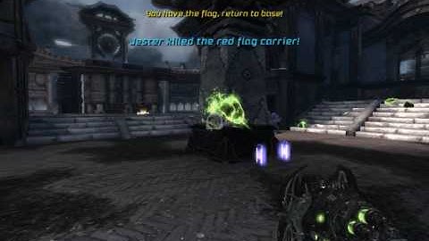 Unreal Tournament 3 walkthrough part5: Reflection-Capture the flag