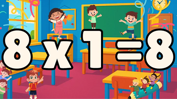 8 Times Table Song for Kids 🎵 | Fun & Easy Multiplication Song with Repetition | BrightKids Academy
