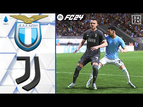 Lazio Vs Juventus • Giornata 30 - Serie A 2023/24 • FC 24