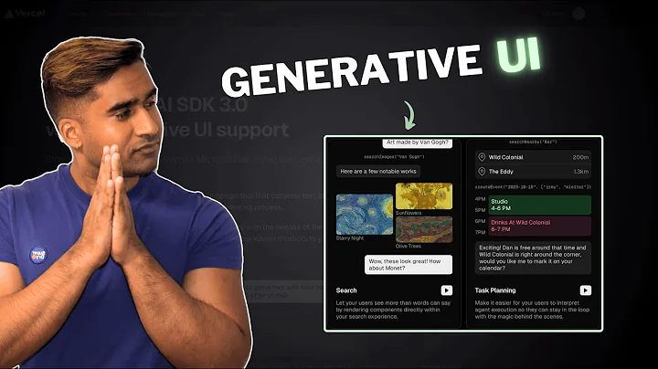 Unleash Your Creativity with AI SDK 3.0's Generative UI