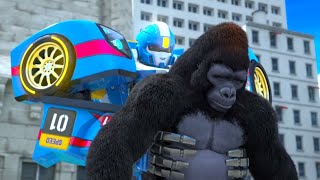 Gorilla Getaway | Tobot Galaxy Detective Season 1  | Tobot Galaxy English | Full Episodes