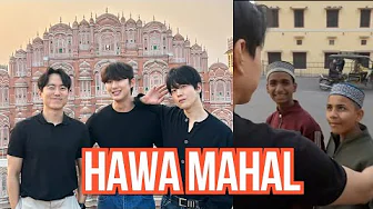 Local Kids Showed us Around Jaipur? | Hawa Mahal |  Korean Dost in INDIA 2024 ep.8