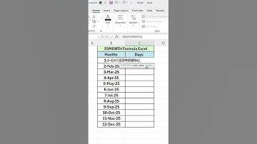 EOMONTH formula| how to used eomonth formula in Excel| Advanced Excel formula|@codecraft_learnstech