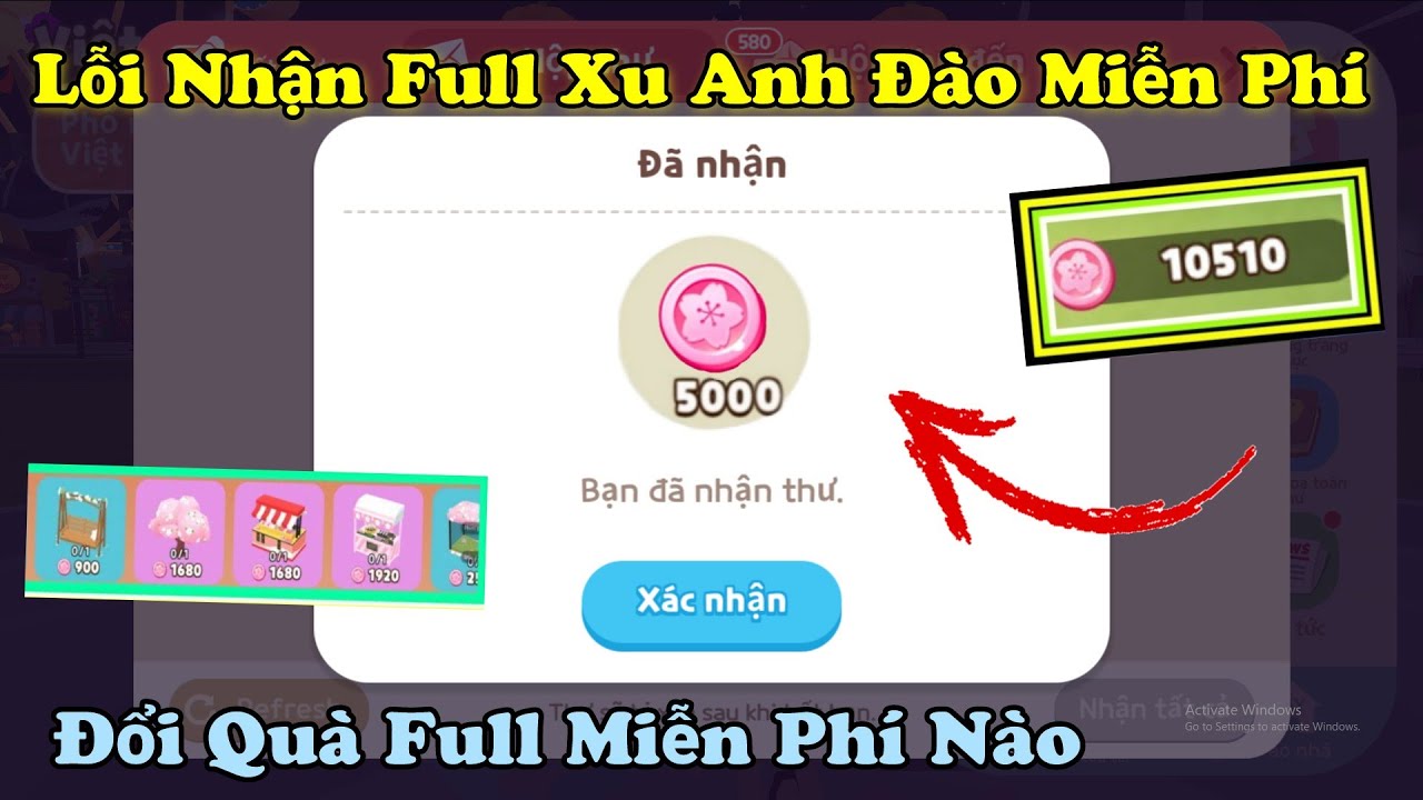 [Play Together] Lỗi Game Hướng Dẫn Bug Nhận Xu Anh Đào Đổi Quà Miễn Phí Mới Nhất | Thành Công 100%