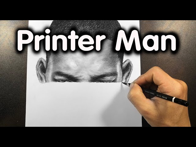 I Draw Like A Printer ( Drawing Will Smith ) - DP Truong class=