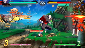 DBFZ Jiren Mid Screen to Corner 0 Bar Start T.O.D