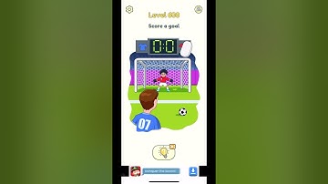 Dop2 level 608 Score a goal ..? #solve #dop2 #gaming #viral #trending @Skgamer12323