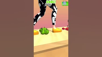 ASMR Tippy Toe 3D 💥💪  Satisfactory ASMR Sound #shorts  #asmrtippytoe #tippytoe #tippytoe3d #00254