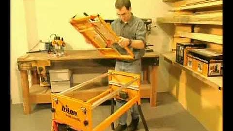 Triton RTA300 Router Table for 1/2" and 1/4" Routers