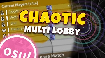 The Most Chaotic Multi Lobby in osu! History