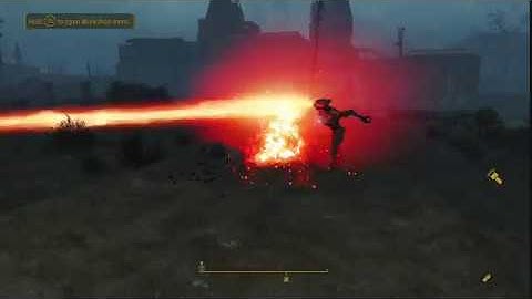 Fallout 4: 2 Assaultrons vs 2 Novatrons Round 1 [Robot wars]