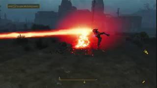 Fallout 4: 2 Assaultrons vs 2 Novatrons Round 1 [Robot wars]