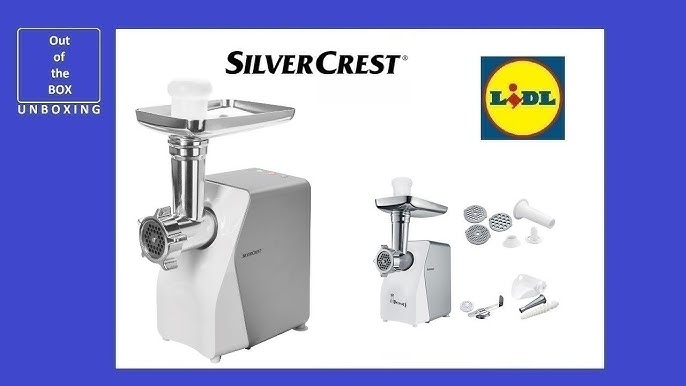 Silvercrest Meat Mincer SFW 350 D3 Unboxing Testing - YouTube