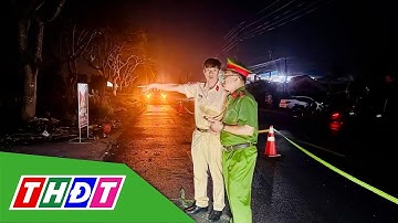 Xe khách tông 3 thanh niên uống nước ven đường, 2 người tử vong | THDT