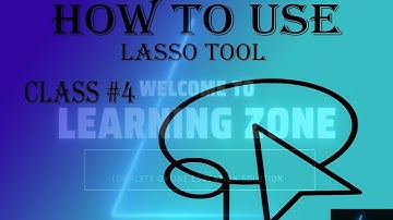 Lasso tool _Adobe Photoshop for Beginners in hindi /urdu class #4