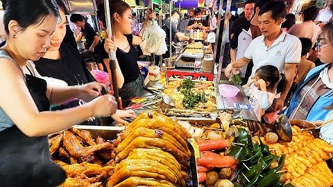 Surga Makanan Jalanan China di Pasar Malam Nanning di Guangxi【Alin Food Walk】