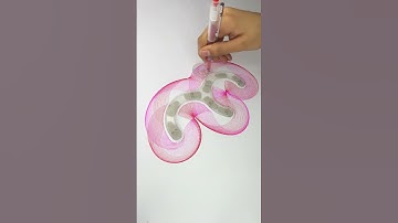 Geometric Beauty That’s Satisfying to Watch #asmr #art #spirograph #shorts #2025 #usa #subscribe