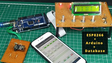 Arduino Mega + ESP8266 + database | Control Anything from Anywhere