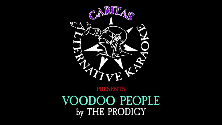 Voodoo People Karaoke version - Karaoke performance video thumbnail