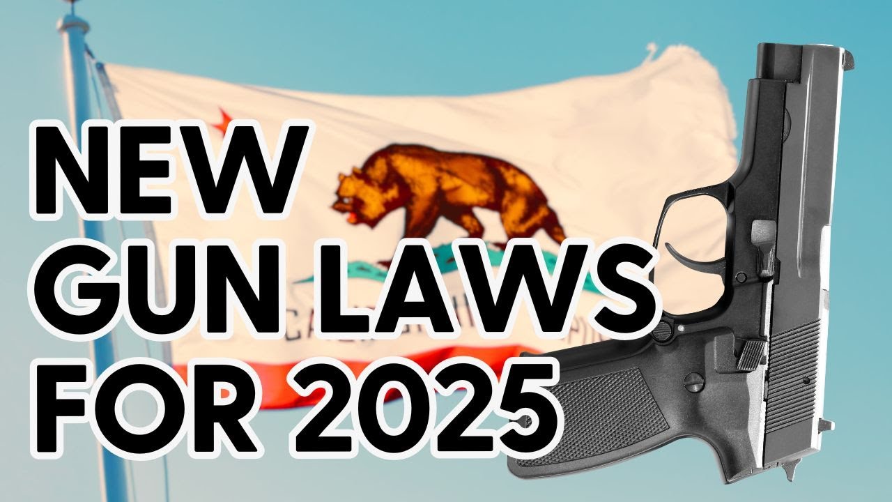 California's New Gun Laws for 2025 - YouTube