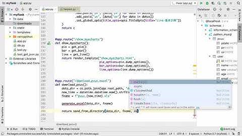 [ flask tutorial ] 20 flask读取文件实现下载