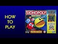 How To Play Monopoly Arcade Pac Man Board Game