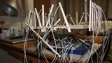 mbed LPC1768 primitive Ping Pong Juggling Robot