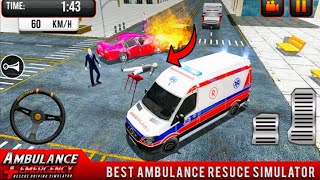 Police Ambulance Emergency patient pick hospital 911 Police ambulance#simulator #ambulance #games