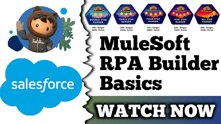 MuleSoft RPA Builder Basics | Salesforce | Quiz Solution