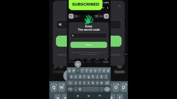 Treasury Airdrop Secret Code for today 4th _5th of April " The unwanted visitor " 🪙💎💰💰