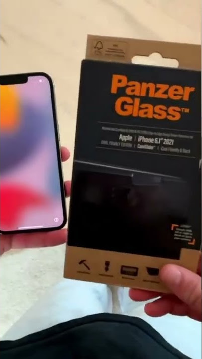 PanzerGlass Edge to Edge - Apple iPhone 12 Mini Verre trempé