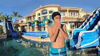 We Turned Our Backyard Into A Water Park Actually Insane Faze Rug