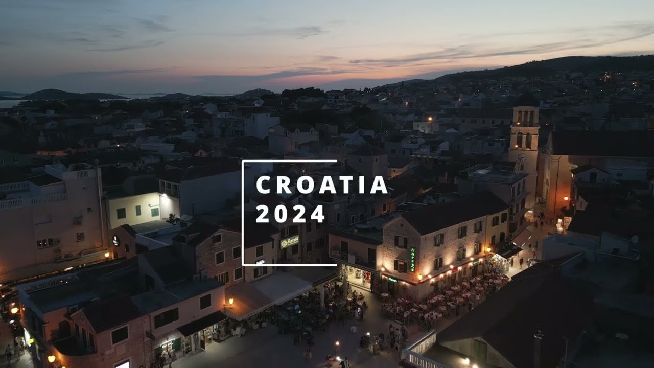 Vodice from Drone | 4K | Chorwacja 2024 | Croatia 2024