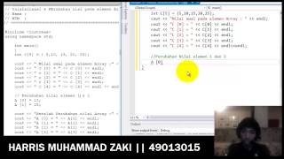 Inisialisasi Array pada Pemrograman C++