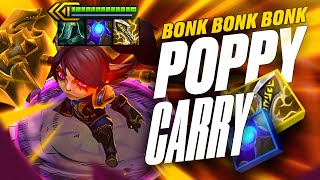 Headliner Poppy 3 Carry Doesn’t Stop BONKING! | Rank 1 TFT Set 10
