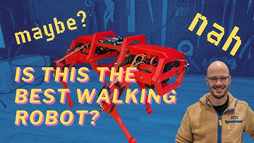 Making the quadruped walk!