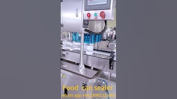 Food can sealer machine for Tin Can , Automatic Can Crimping machine for canning sea food ,meat can