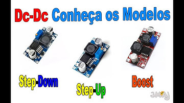 Qual diferença entre os Reguladores de Tensão Dc-Dc Step-Down, Step-Up e Boost