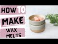How to Make Wax melts - Beginners Guide