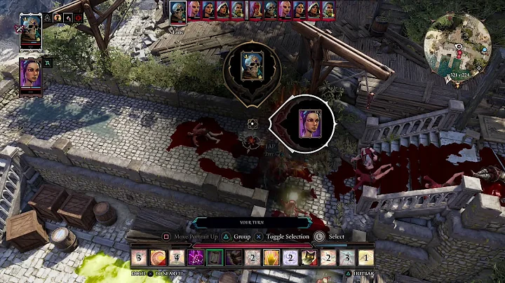 Divinity Original Sin 2 - DE - Act 1 - Fort Joy Docks Battle (Tactician - PS4)