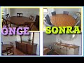 MOBİLYA BOYAMA | PAINT YOUR FURNITURE YOURSELF  | YEMEK MASASINI BOYAMA | KOMİDİN BOYAMA #KENDİNYAP