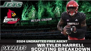 Jets 2024 UDFA | WR Tyler Harrell The Fastest Player In 2024 NFL Draft