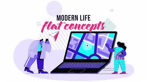 Modern Life - Flat Concept After Effects Templates